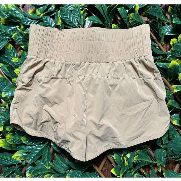 Joy Lab Yellow Mustard High Waisted Workout Shorts Size Small - Picture 2 of 7